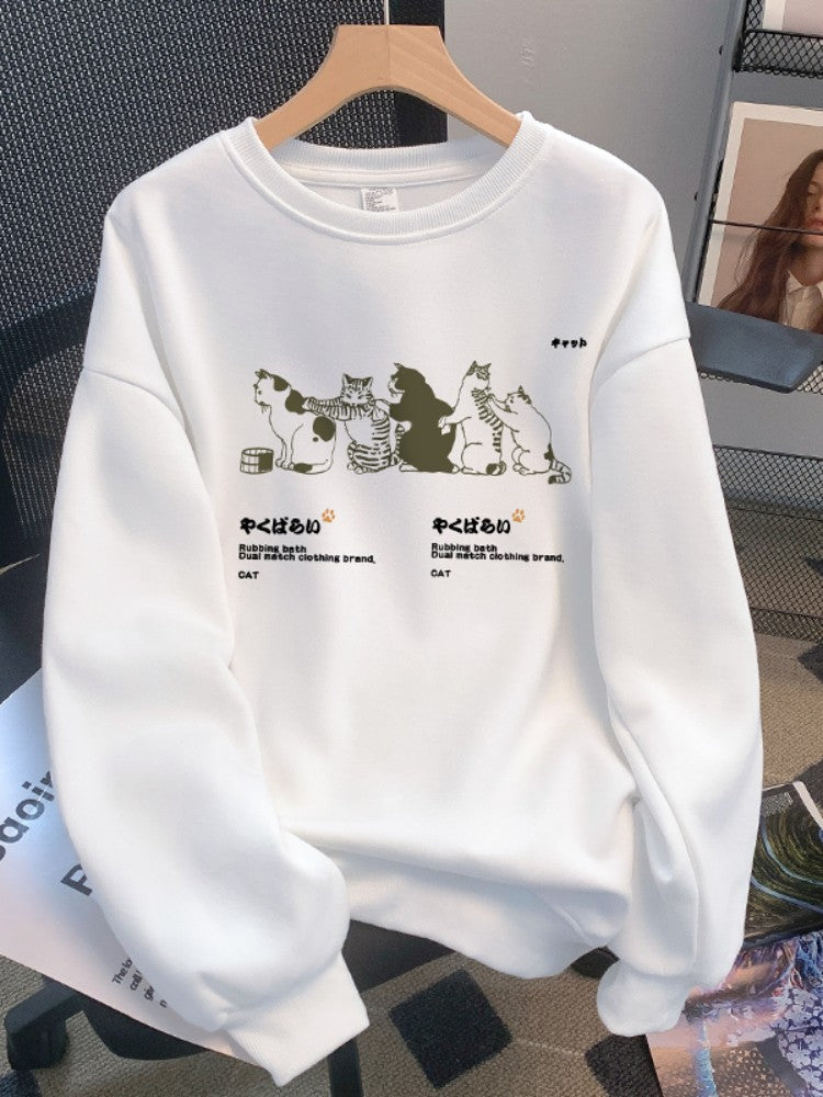 AutumnWinter Sweater Women's Printed Korean Style